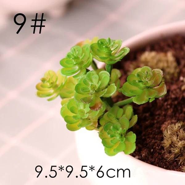 Моделирование суккулентов Искусственных Стекаются завод DIY домашнего офиса
