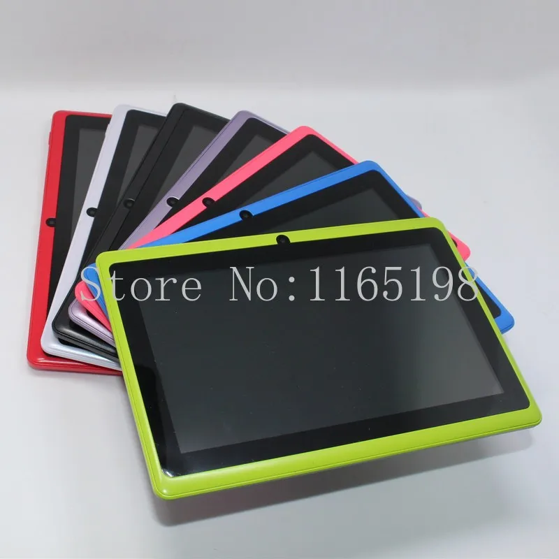A33 8G 512 МБ/8 Гб 7 дюймов Allwinner Adroid 4 wifi Bluetooth OTG Двойная камера четырехъядерный