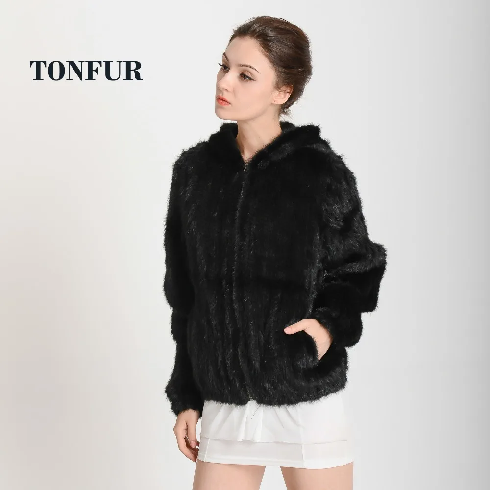 Лидер продаж женская вязаная шуба из натурального меха норки модная новая