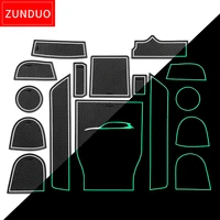 zunduo gate slot pad for bmw x3 g08 2018 2022 anti slip mat interior accessories cup holders non slip mats rubber car sticker