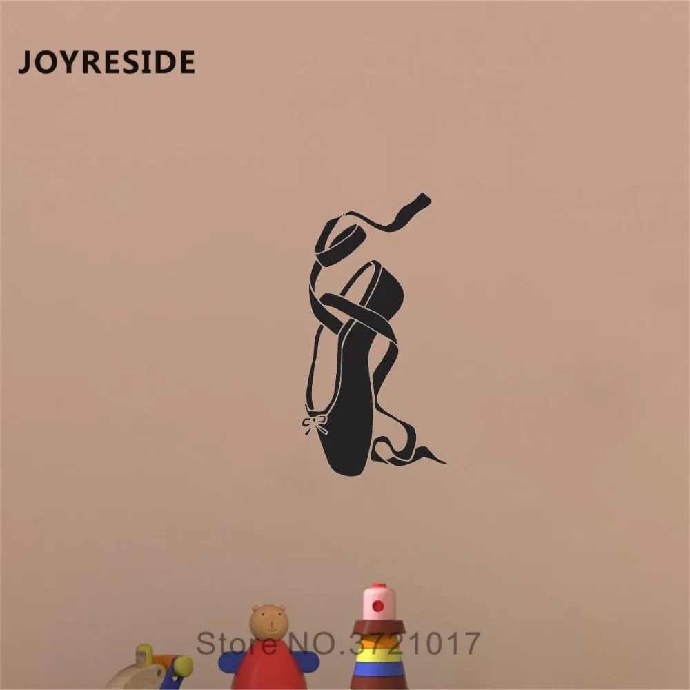 Joyestee балетки настенные наклейки для гимнастических стен виниловые танцев Декор