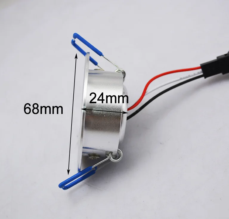 3 Вт 85-265 в RGB потолочный светильник Настенный Встраиваемый Прожектор + пульт