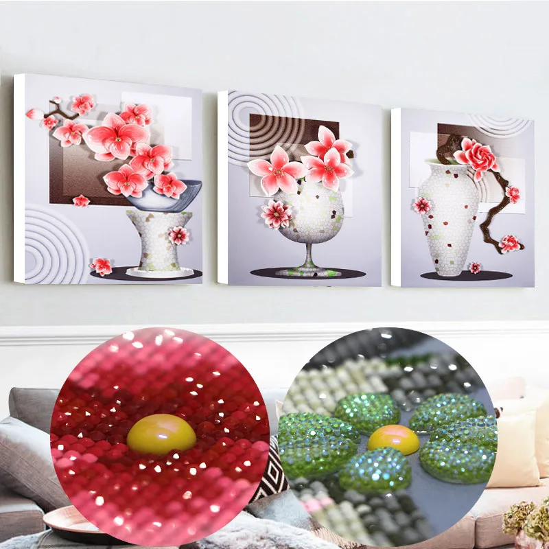 Алмазная 5d мозаика с вышивкой в виде цветов 150x50 см|tableau diamant|5d diamond5d diamond painting |