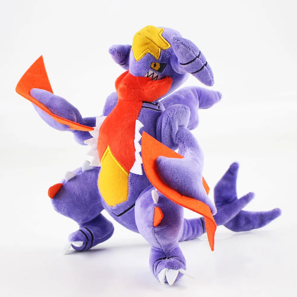 20cm Garchomp Bounsweet Pyukumuku Komala Volcarona Mega Salamence Garchomp, плюшевая кукла-игрушка в форме тифлора - Цвет: 20cm Garchomp