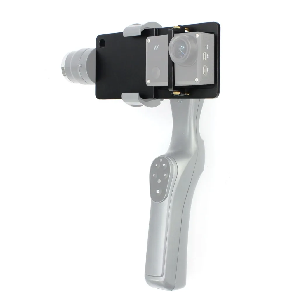 Алюминиевый переключатель Монтажная пластина адаптер зажим для Gopro Hero 6 5 4 3 Экшн-камера для DJI/Zhiyun/Feiyu телефон Gimbal аксессуар