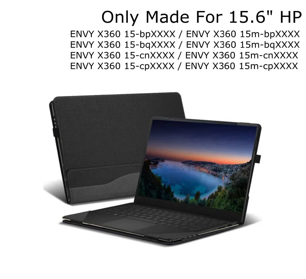 Новый Дизайн чехол для hp Envy X360 15 bpXXXX/15m bpXXX 6 дюймов серии ноутбука PU Кожа Folio Stand