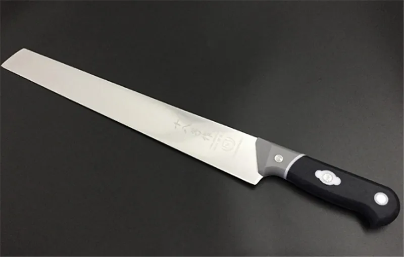 Длинный Профессиональный дынный нож из нержавеющей стали для фруктов воды резак