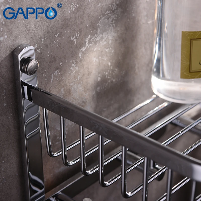 Полки для ванной комнаты GAPPO держатели унитаза настенная полка аксессуары ванны