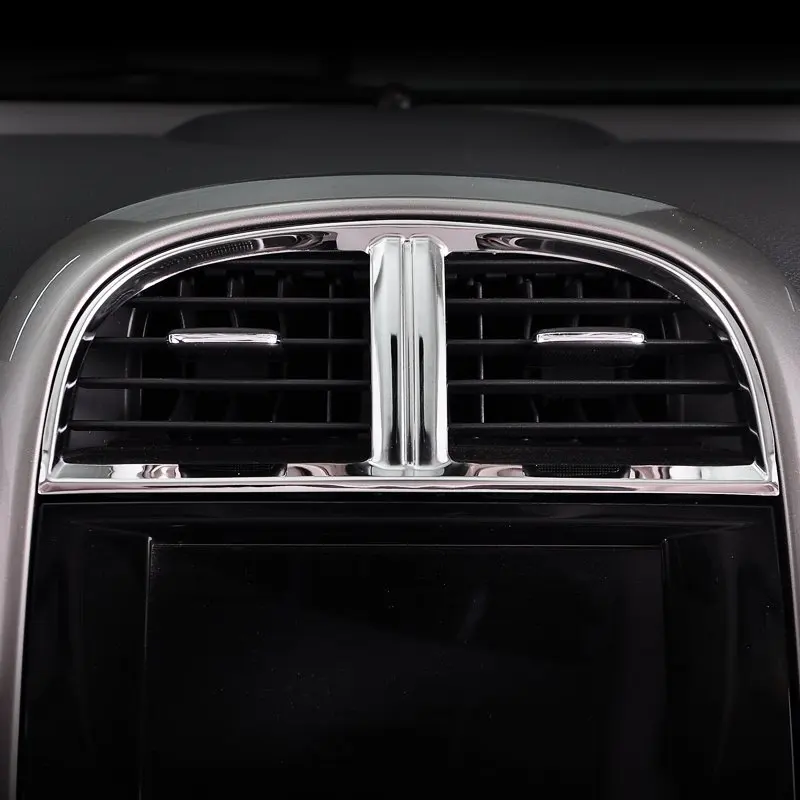 Автомобильный выход кондиционера из нержавеющей стали отделка крышки 1 шт. для