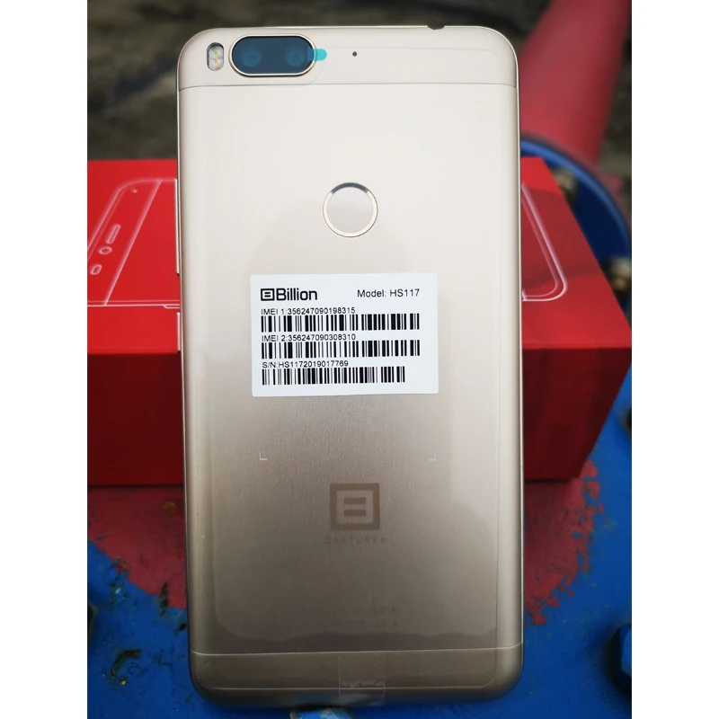 Billion Capture Plus 4G Смартфон 3ГБ+32ГБ ПЗУ 5,5" Snapdragon 625 Сенсорный ID 3500мАч Android 7,1 Двойная задняя камера 13М Мобильные телефоны