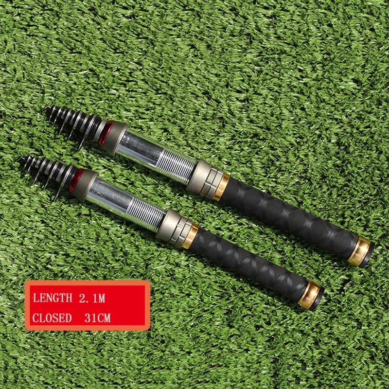 

2.1m Telescopic Fishing Rod Ultra Short Portable Carbon Ultra Light Super Hard Fishing Rod Carbon Fiber Fishing Rod