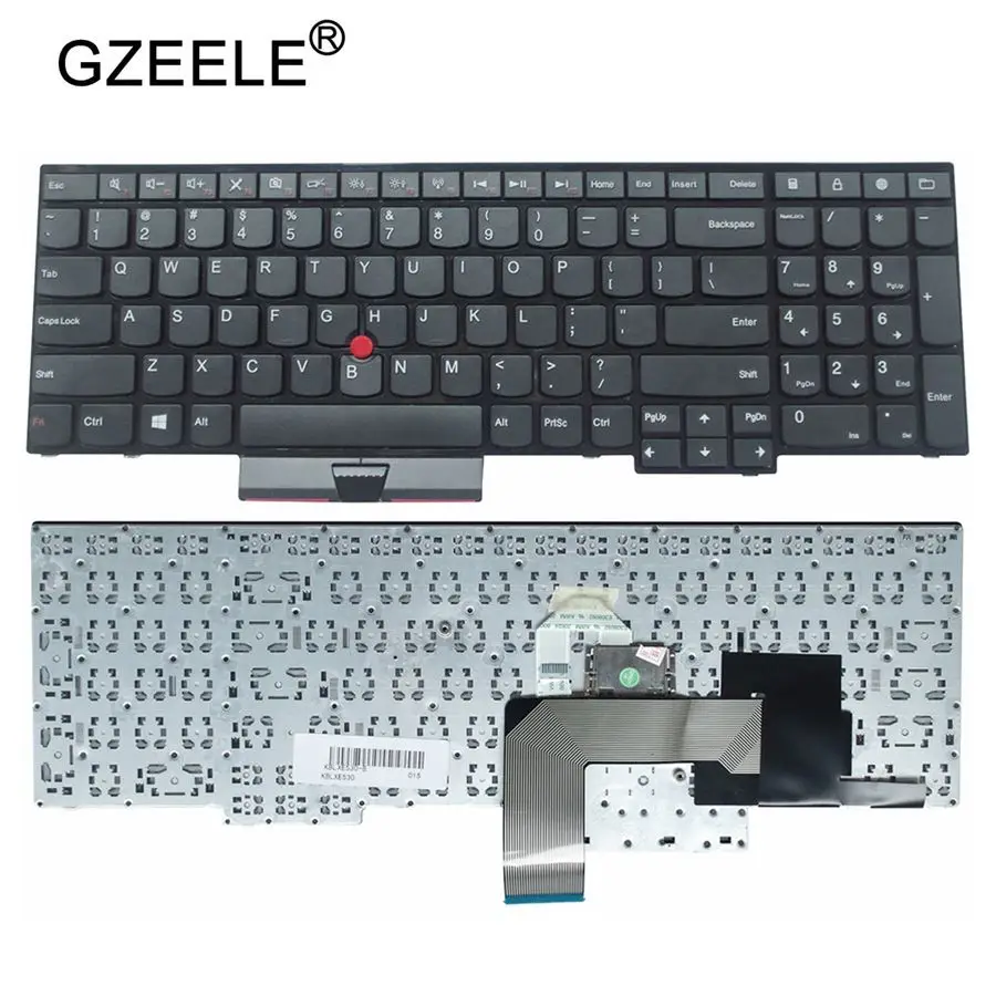 Клавиатура GZEELE для Lenovo E530C E530 E545 E535 US английская раскладка 04Y0301 0C01700 v1320as3