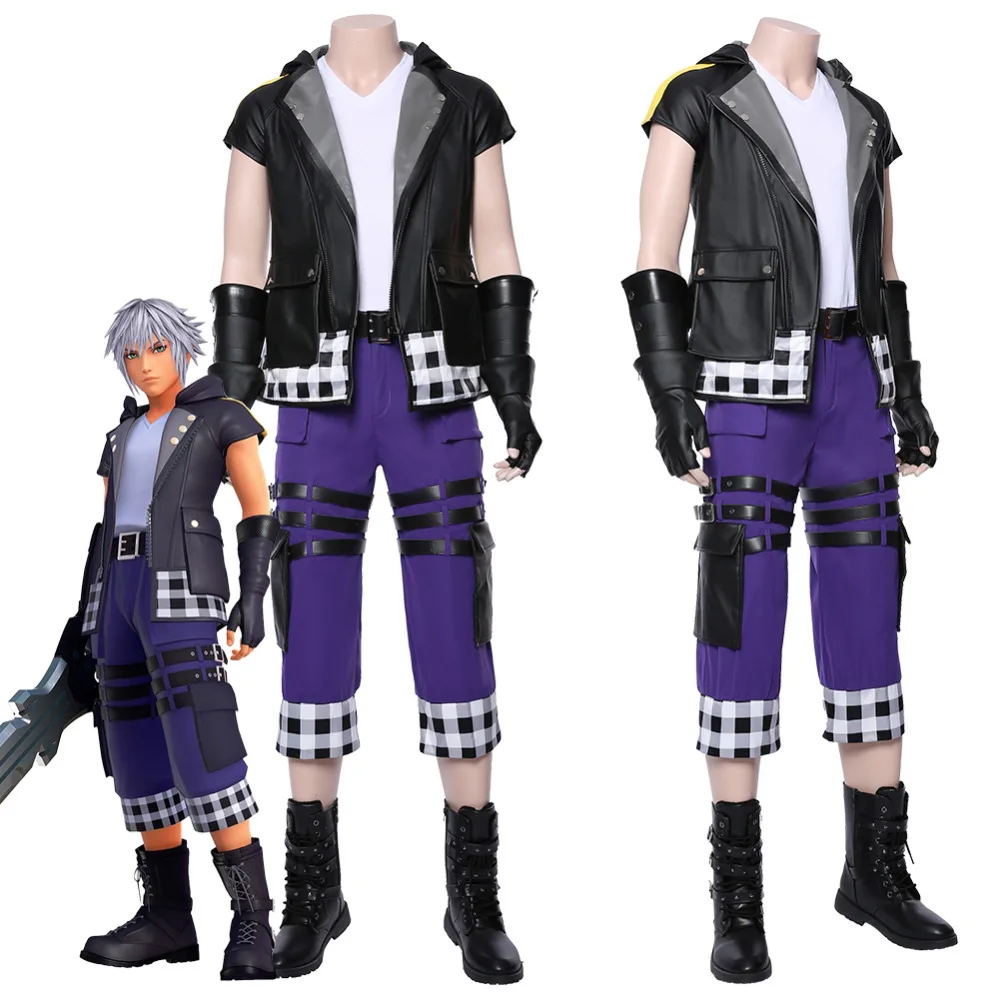 Карнавальные костюмы Kingdom Hearts III Riku для мужчин и женщин|Костюмы из фильмов ТВ| |