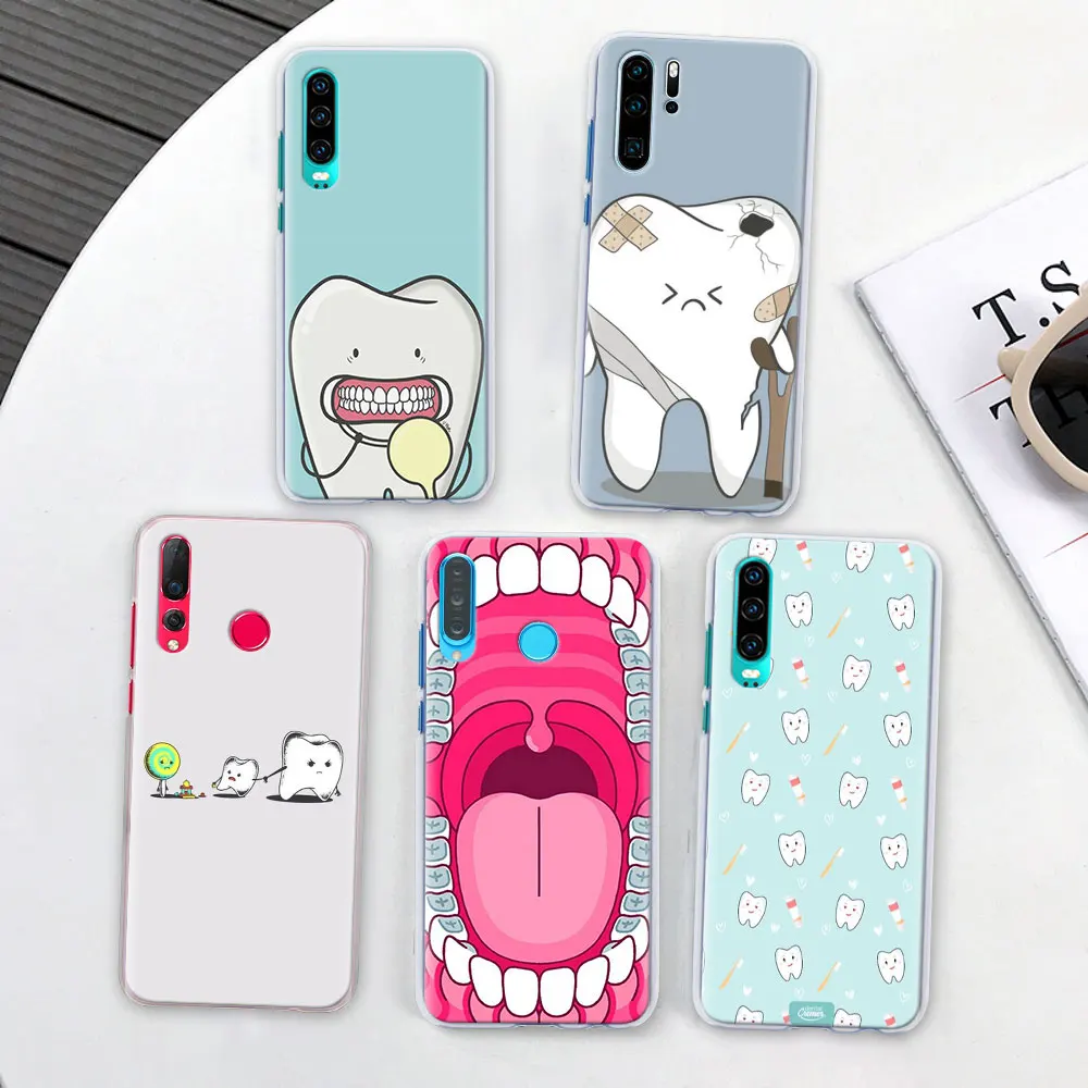 Инструменты стоматолога Футляр для телефона для huawei P30 Pro P10 P20 P30 Lite P8 P9 Lite P Smart Plus чехол