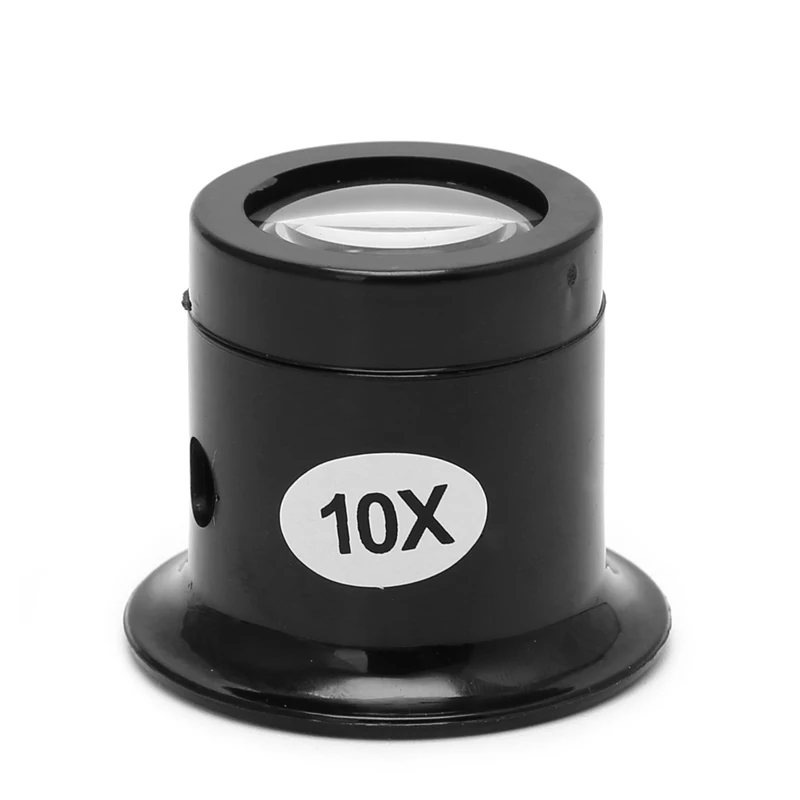 

Free shipping 5X 10X Monocular Glass Magnifier Watch Jewelry Repair Tools Loupe Lens Black