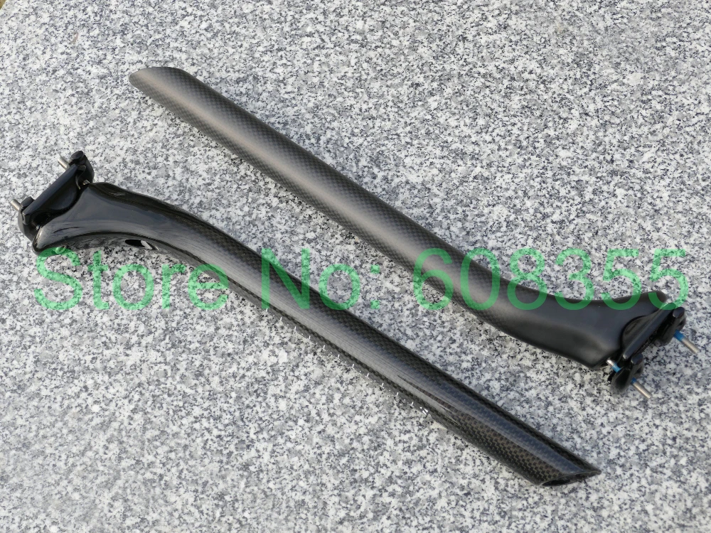 Подседельный штырь UD 3K полностью карбоновый матовый глянцевый 27 2/31 6/350 мм|road bike seat