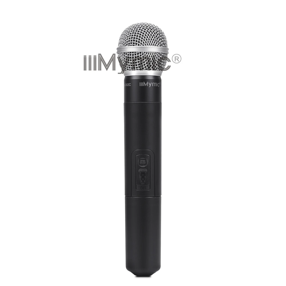 IiiMymic IU 302C UHF 600 700 МГц двухканальный корпус + лацкан гарнитура Ручная