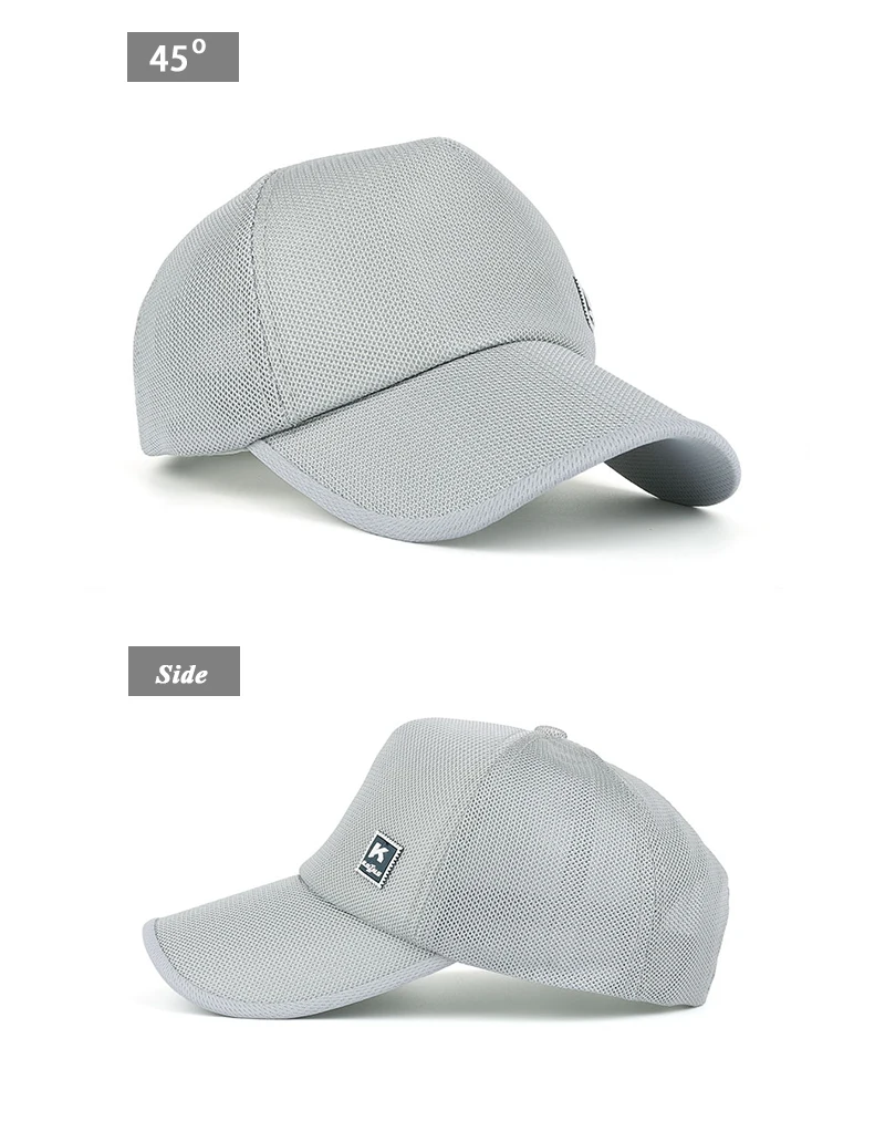 JOYMAY Для мужчин Для женщин Лето Snapback быстросохнущая сетчатая бейсболка кепка Кепка Солнцезащитная Bone кепки с сеткой B447