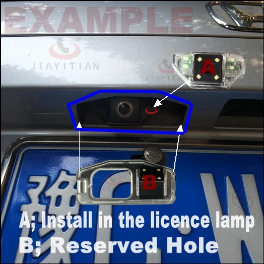 Камера заднего вида JiaYiTian для Honda Odyssey 2009 ~ 2013 резервная камера HD CCD ночное видение