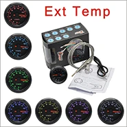 Dragon gauge 52 мм Высокоскоростной шаговый двигатель 7 цветов подсветка авто датчик давления масла метр