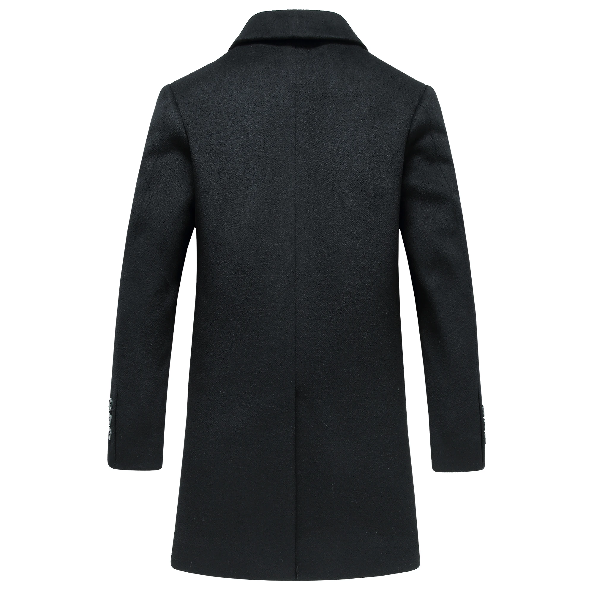 Шерстяные Пальто для Мужчин мужские Куртки Согреться Длинное Шерстяное Мода