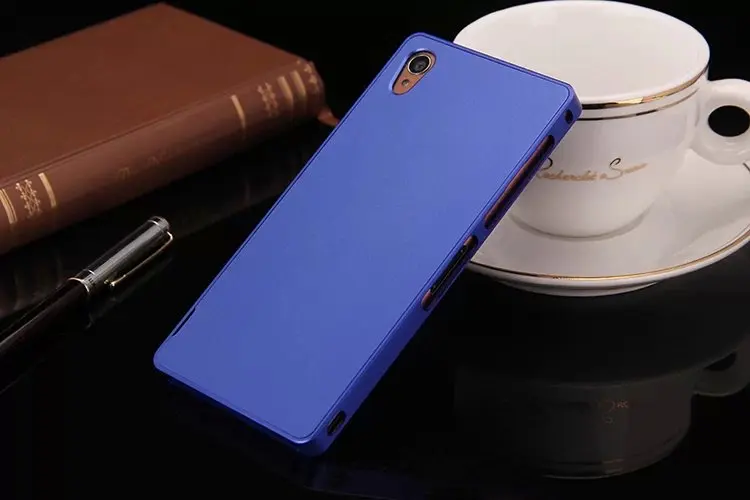 Luphie fundas для sony xperia z3, жесткая рамка из алюминиевого сплава+ металлическая задняя крышка, чехол для sony xperia z3 D6603 D6633
