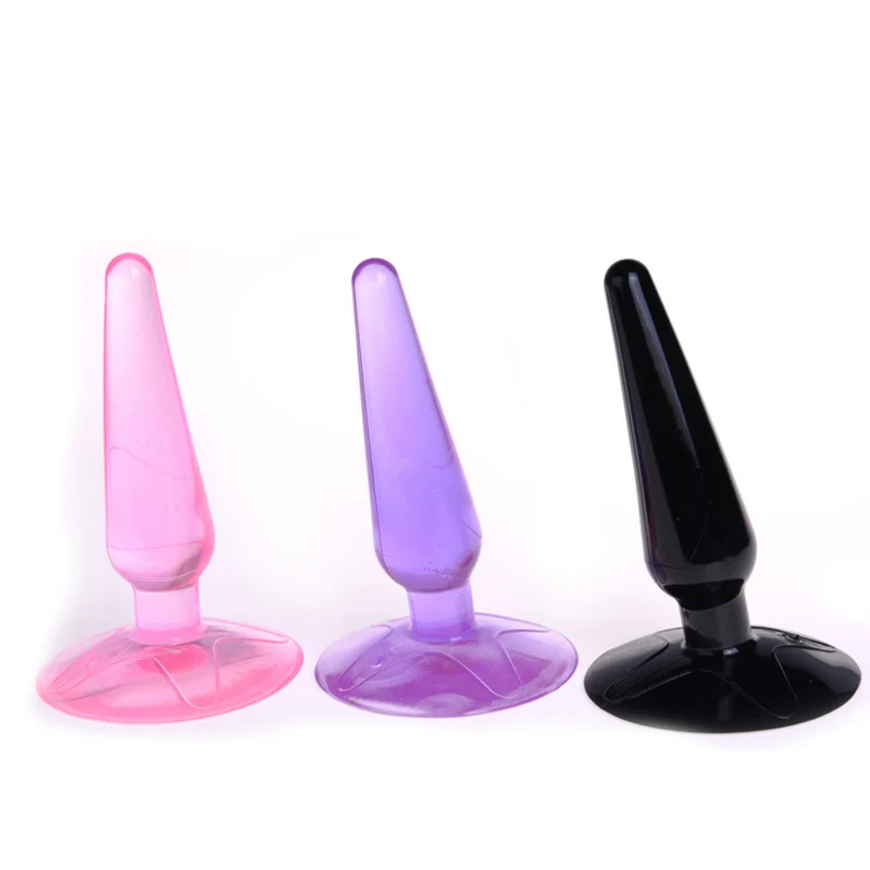 Mini Anal Plug for Beginner Silicone Jelly Dildo Butt With Sucker Men Women Sex Toys Adult Game |