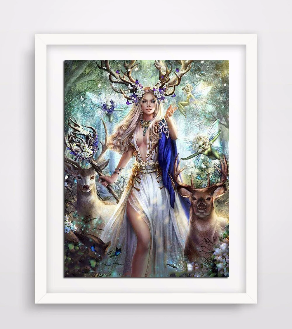 Алмазная живопись 5D beauty &amp deer алмазная 3D вышивка набор крестом мозаичный декор