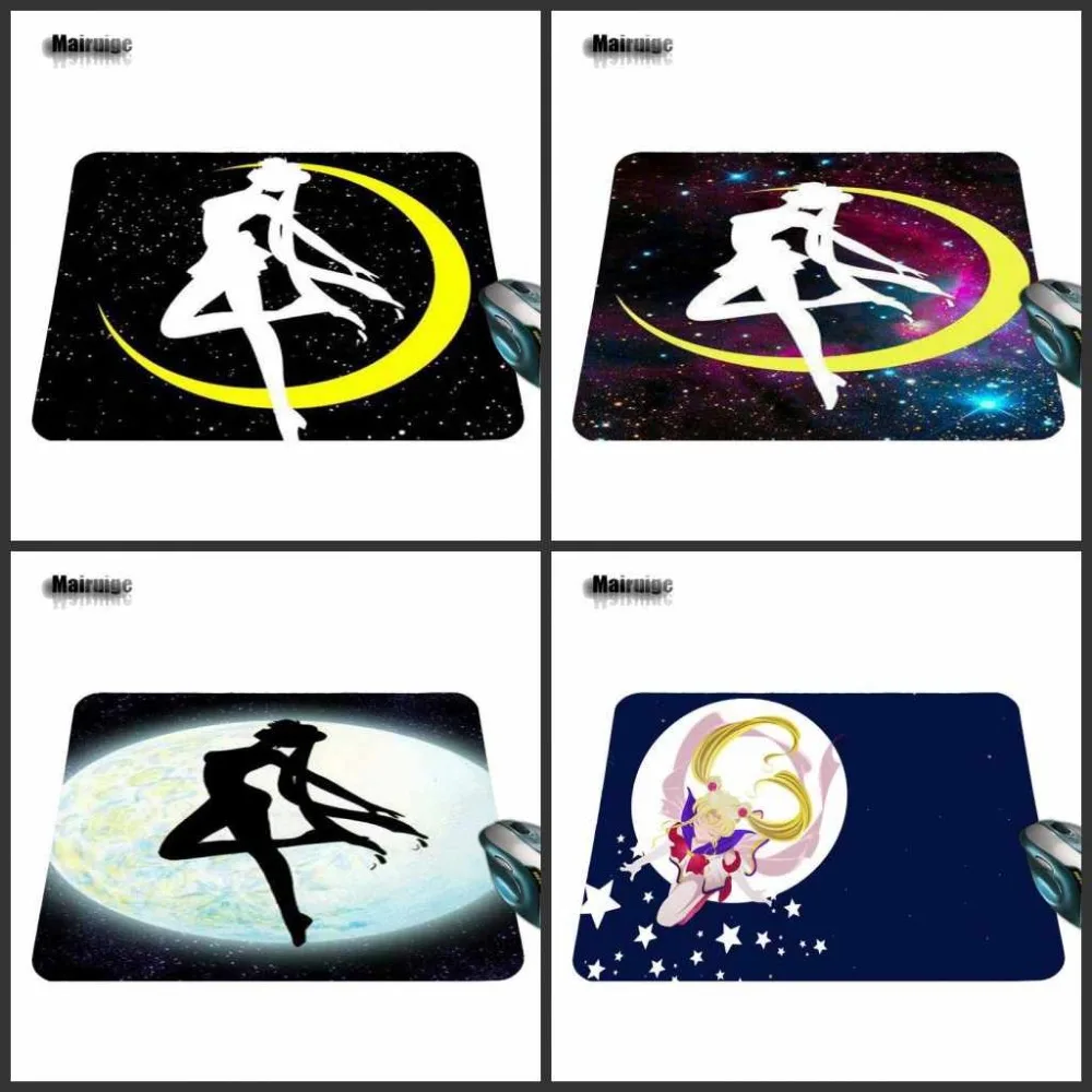 Сейлор Мун новый анти скольжения Мышь Pad ПК игровые для украшения рабочего стола