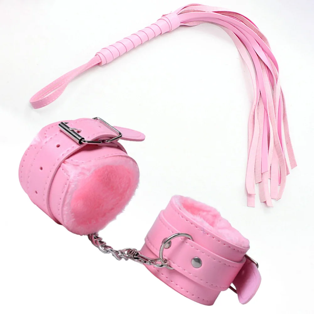 Lingerie Temptation Erotic Women Porno Costumes Chemises Sexy Handcuffs+Whip Exotic Accessories |
