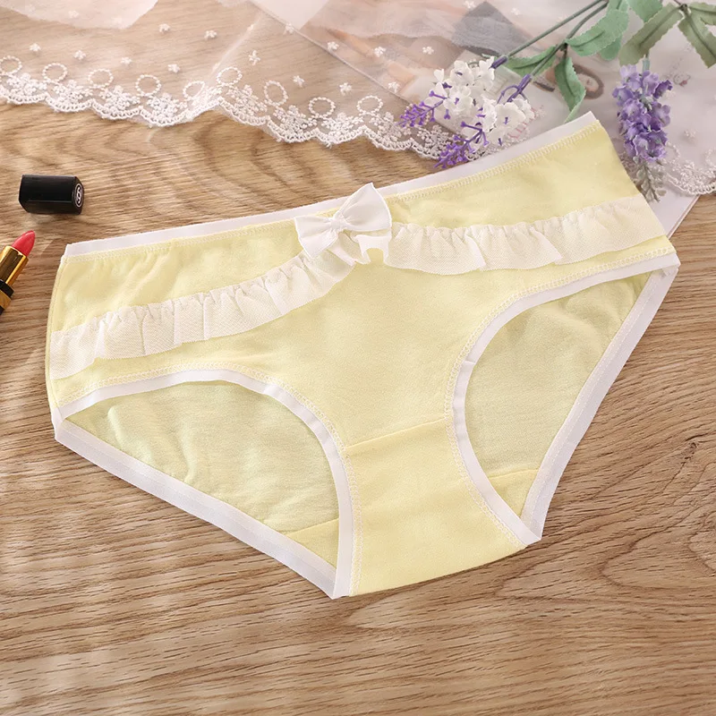 Бесплатная доставка 6 шт./лот Симпатичные хлопковые трусики хлопковое нижнее