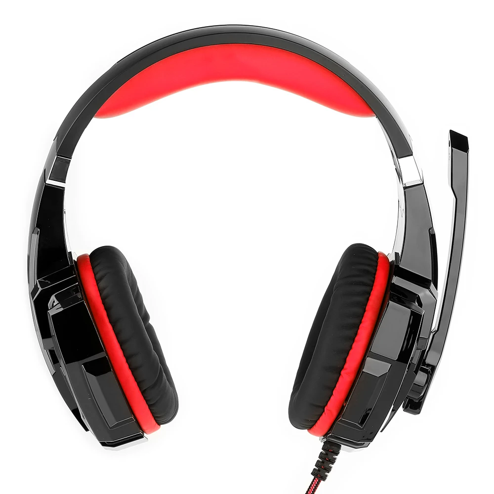 KOTION каждый G9000 3 5 мм USB игровая гарнитура Накладные наушники для PS4 с светильник Mic