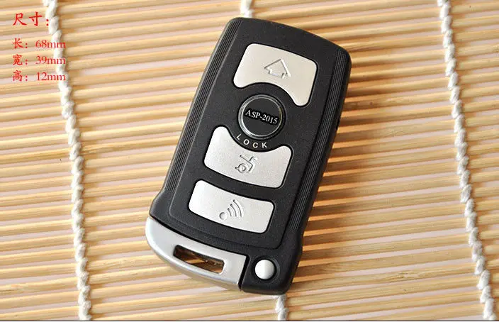 

3 Buttons Replacement Keyless Entry Car Remote Flip Key Case For BMW 7 Series Key Shell Case With Key Blade No Chip