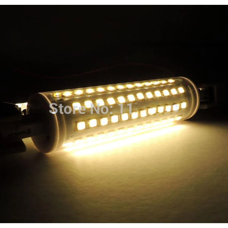 Регулируемая яркость 135 мм 14 Ватт LED R7S Свет Высокий люмен SMD2835 360 градусов замена