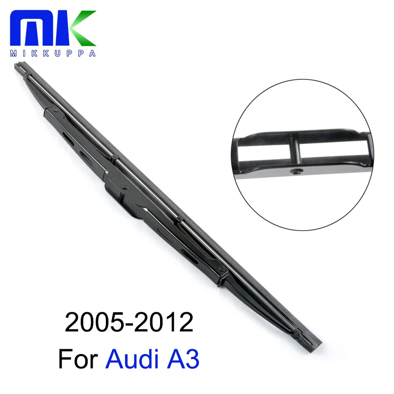 Mikkuppa Front And Rear Wiper Blades For Audi A3 2005-2012 Silicone Rubber Windscreen Windshield Auto Car Accessories | Автомобили и