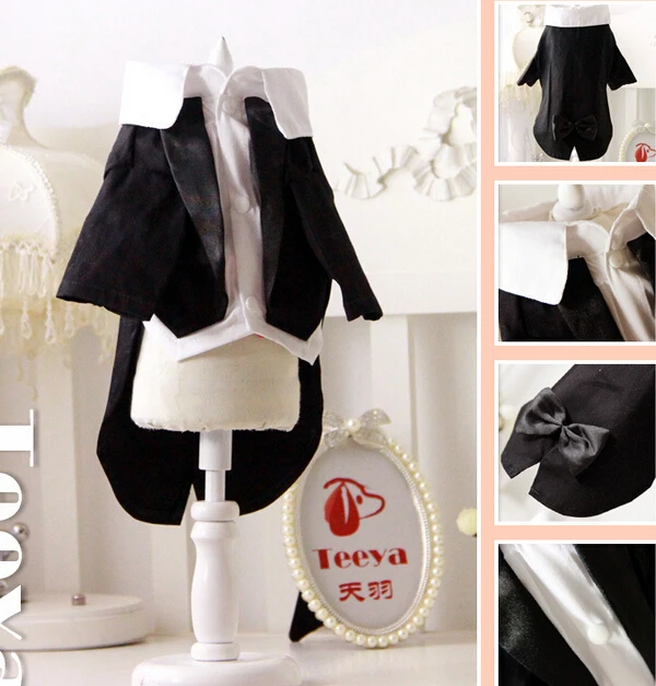 1 шт. крутой Модный свадебный костюм с бантом для собак и кошек смокинг щенков