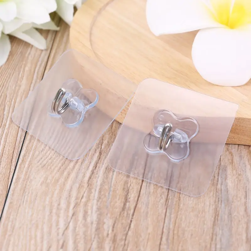 2 шт. самоклеющиеся настенные вешалки полотенце фото рамка сумка держатель ленты