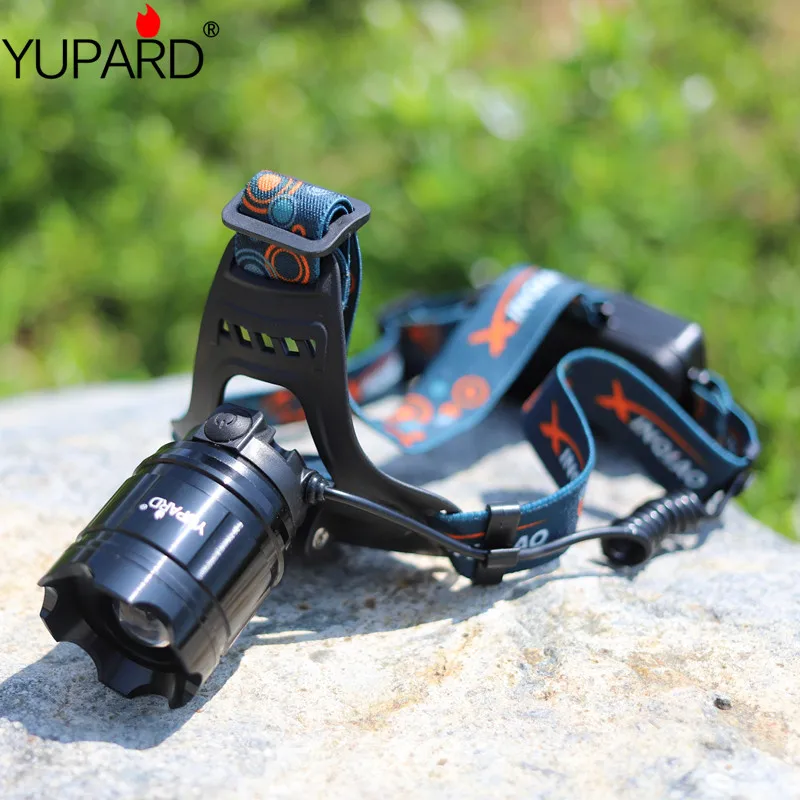 Светодиодный головной фонарь YUPARD Q5 с фокусировкой Головной для охоты кемпинга