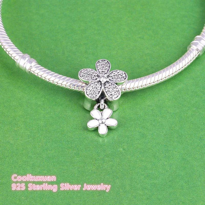 Весна ослепительно Дейзи Duo с очаровательным цветочным принтом бусины для