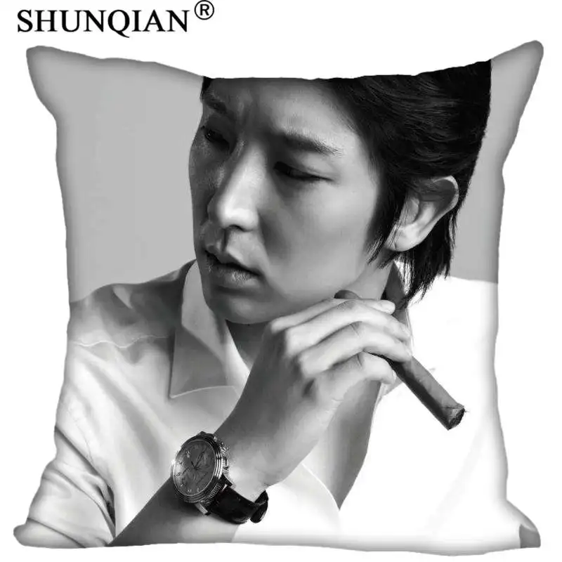 Новое поступление LEE JOON GI Чехол на подушку с застежкой-молнией на заказ Чехол на подушку большого размера на заказ Ваш образ в подарок - Цвет: Pillowcase