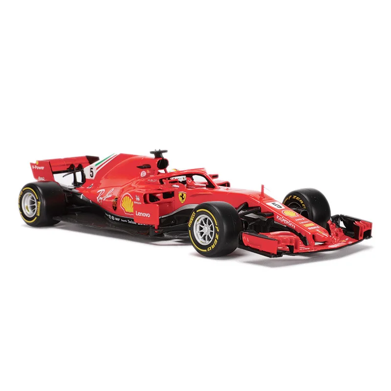 Модель автомобиля из сплава в масштабе 1:18 игрушка для Ferra F1 с управлением рулевым
