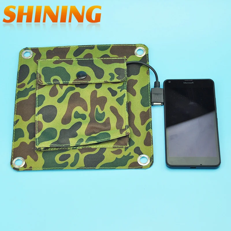 3 Вт Отдых Путешествия Портативный Солнечный Зарядное устройство Панели