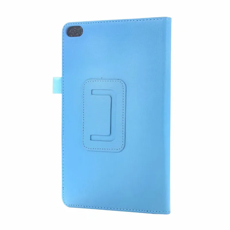 sky blue Тонкий чехол-книжка из искусственной кожи с зернистой текстурой для lenovo Tab E8 TB-8304F TB-8304L 8 дюймов - Цвет: sky blue