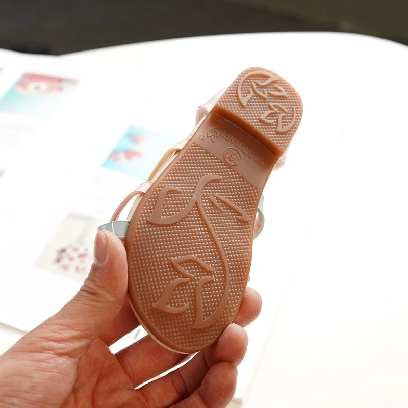 Сандалии на плоской подошве для девочек с ремешком щиколотке|Сандалии| |