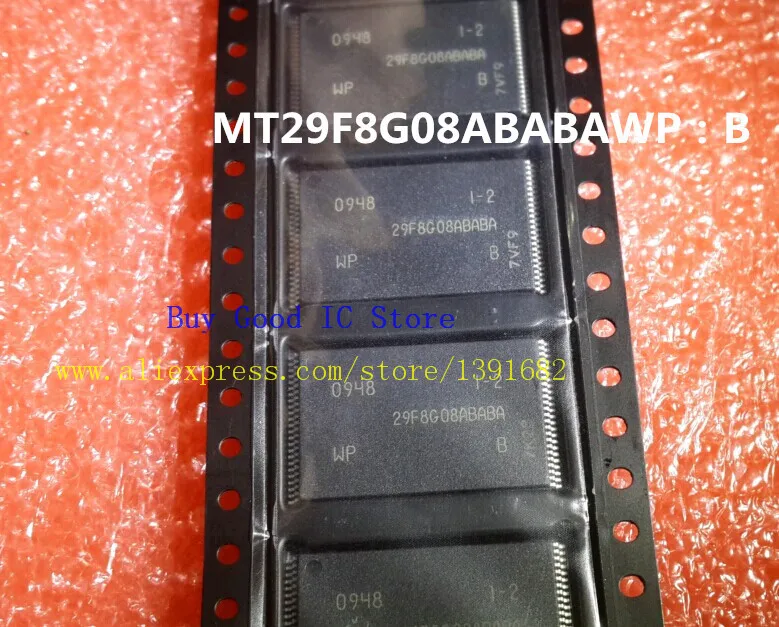 MT29F8G08ABABAWP:B MT29F8G08ABABAWP 29F8G08ABABA TSOP-48 5 шт./лот Бесплатная доставка | Электроника