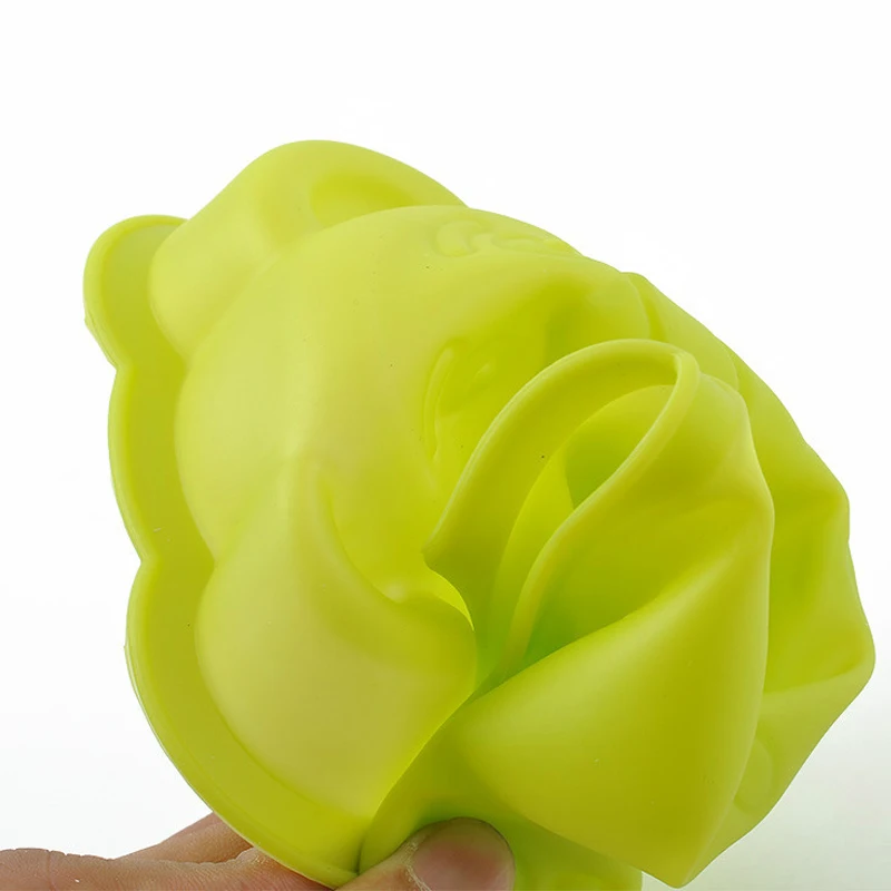 3D форма медведя силиконовая форма для торта DIY Желе мусс Кондитерские формы десерт производитель украшения торта инструменты BPA бесплатно