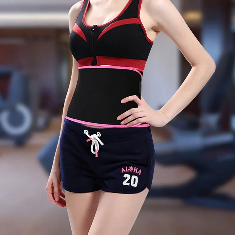 Тренировочный пояс для женщин похудения пота талии триммер поясницы потеря веса