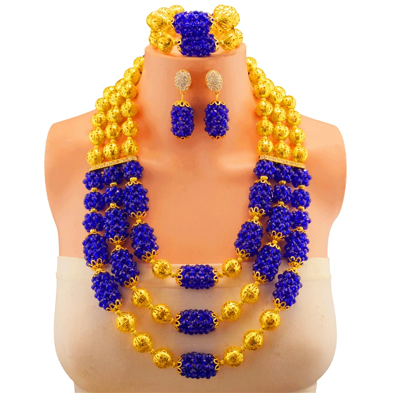 2018 звезда Популярные Свадебные ювелирные изделия из Нигерии набор самый