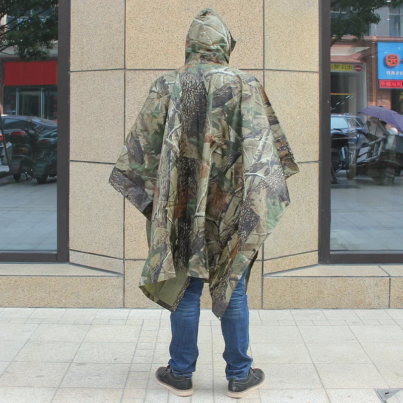 Камуфляжный дождевик одежда для рыбалки и охоты многофункциональный утепленный
