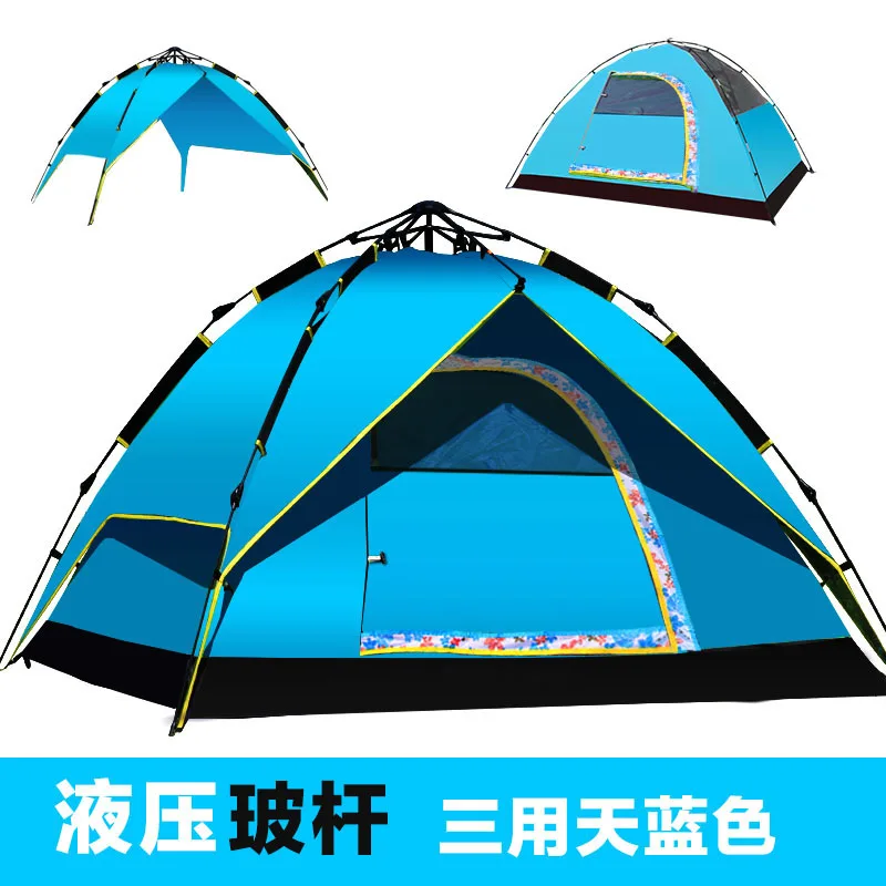 Палатка FLYTOP на 3 4 человек автоматическая для использования дома|tent family|automatic